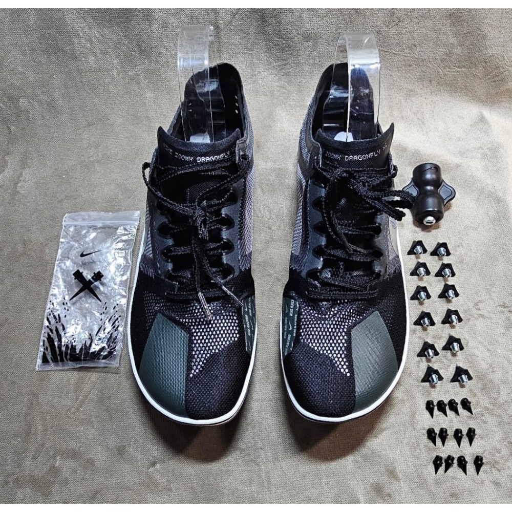 Nike ZoomX Dragonfly XC Cross Country Spikes Black Men 9.5 NWOB DX7992-001